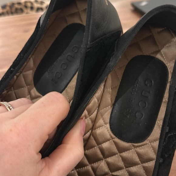 Gallipop GG Velvet Gucci Loafers - Picture 4 of 8